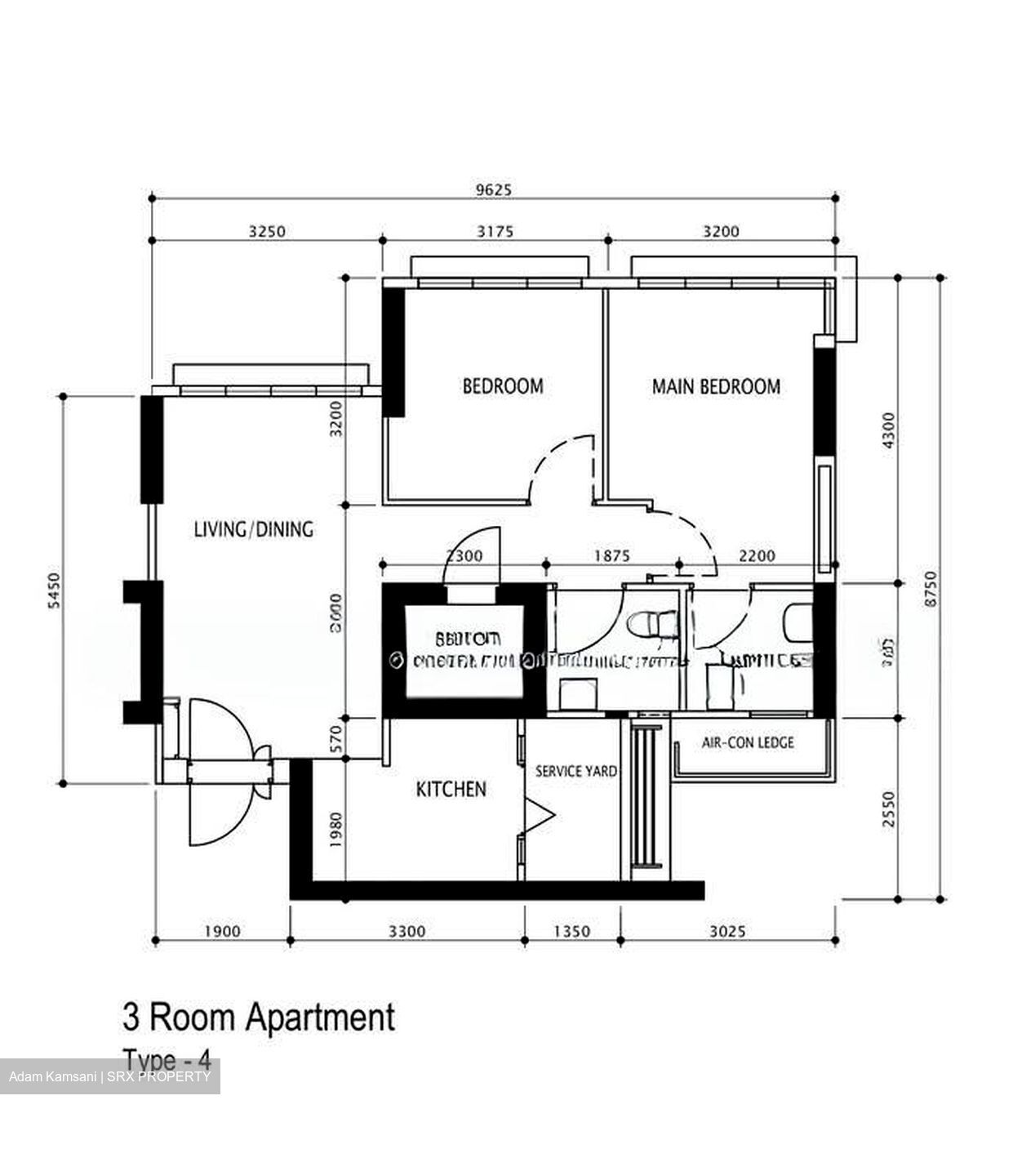 Blk 131B Toa Payoh Crest (Toa Payoh), HDB 3 Rooms #563804541